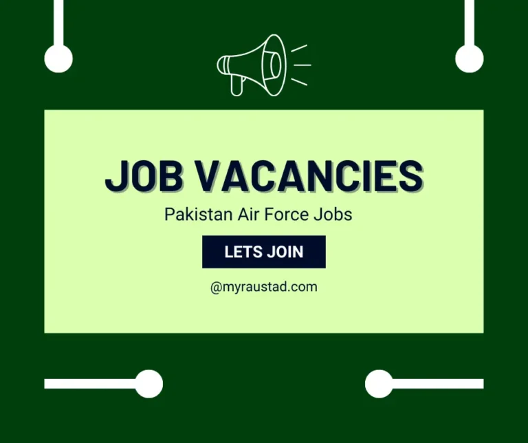 Pakistan Air Force Jobs