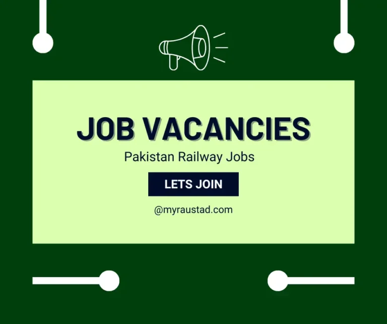 Pakistan Railway Jobs