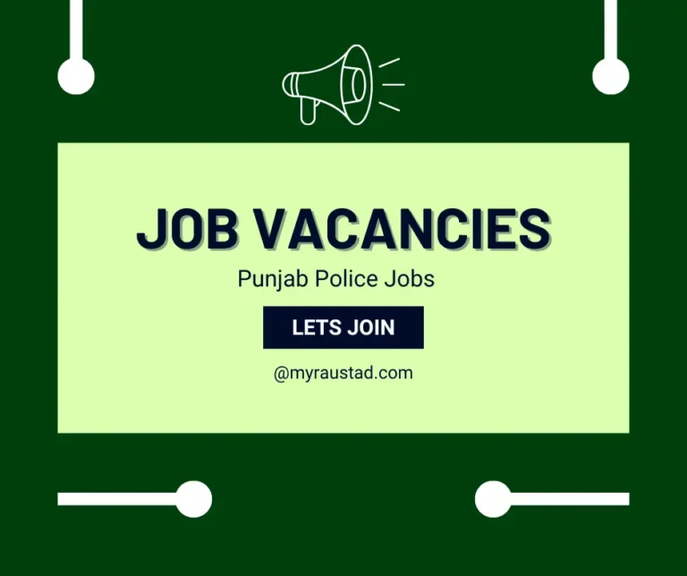 Punjab Police Jobs