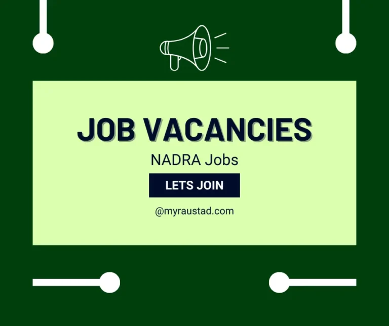 NADRA Jobs